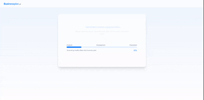 AI Generates Your Plan GIF